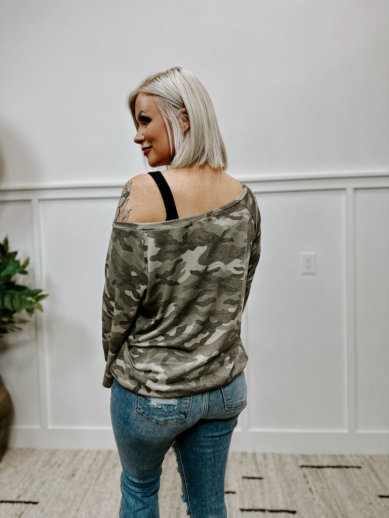 Camo Pull Over