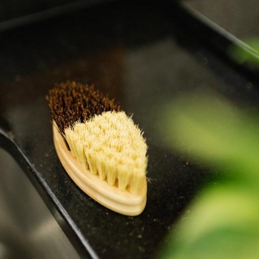 Bamboo Brush Scrubber