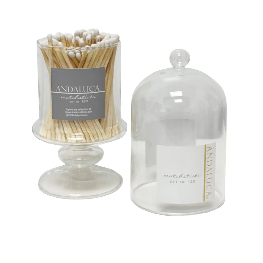 Pedestal Cloche + Matches