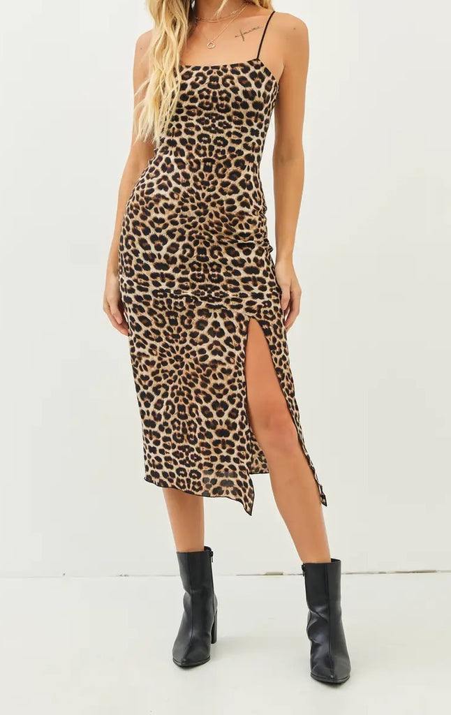 Leopard Midi Dress