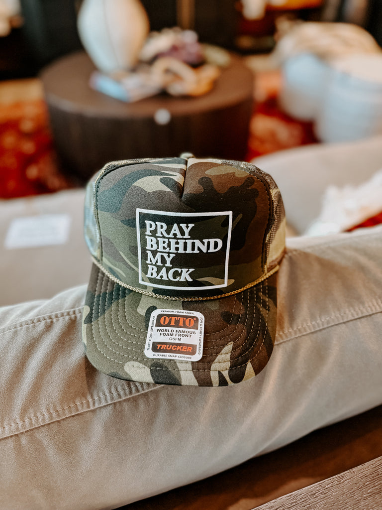 Pray Behind My Back Hat