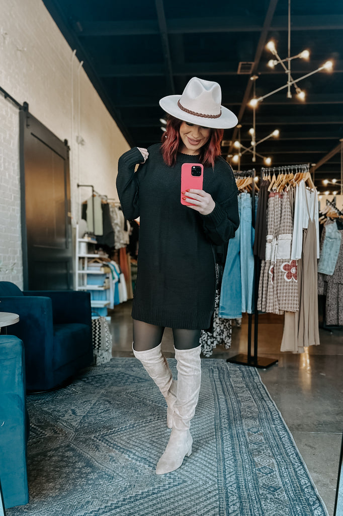 Chunky Sweater Dress