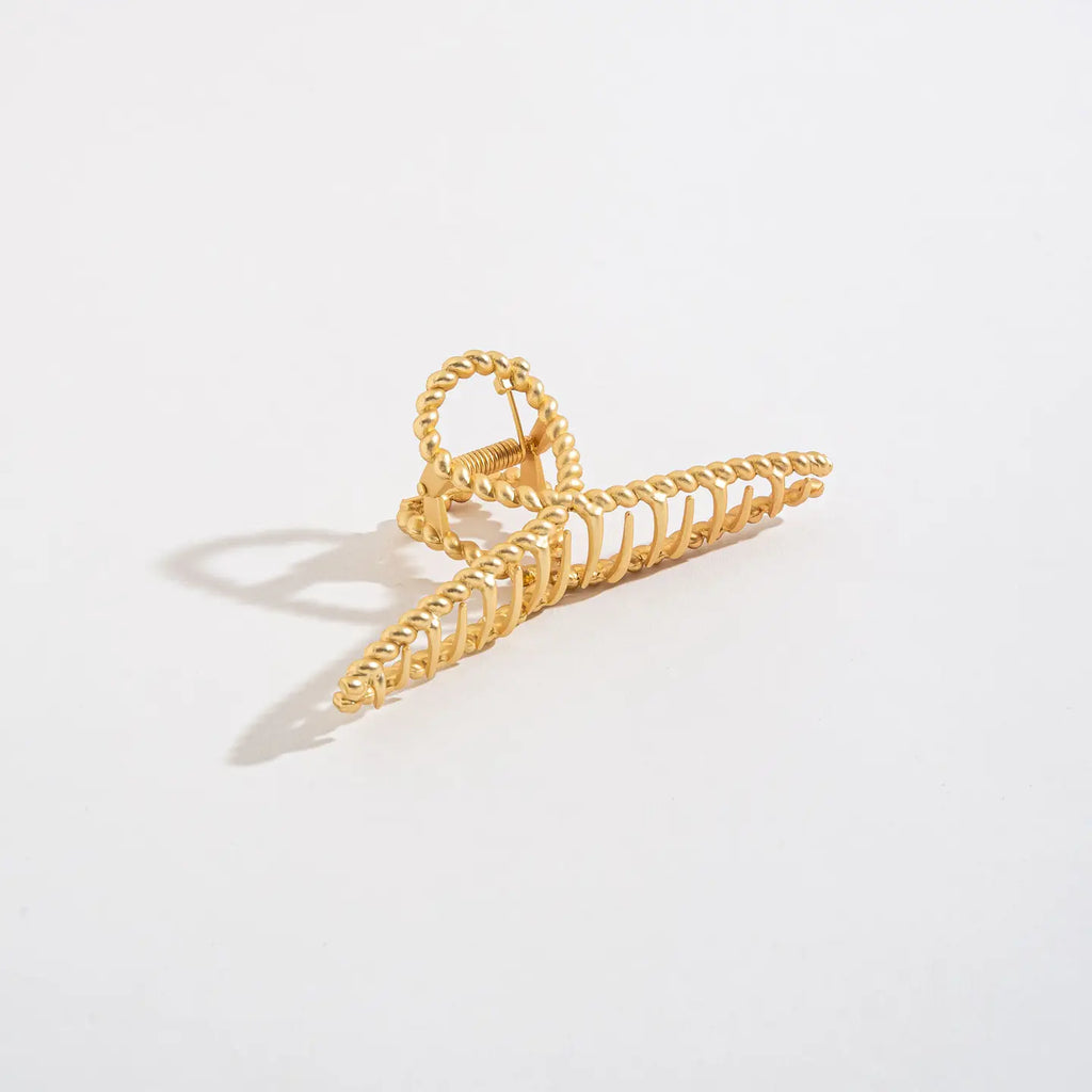 Gold Claw Clip