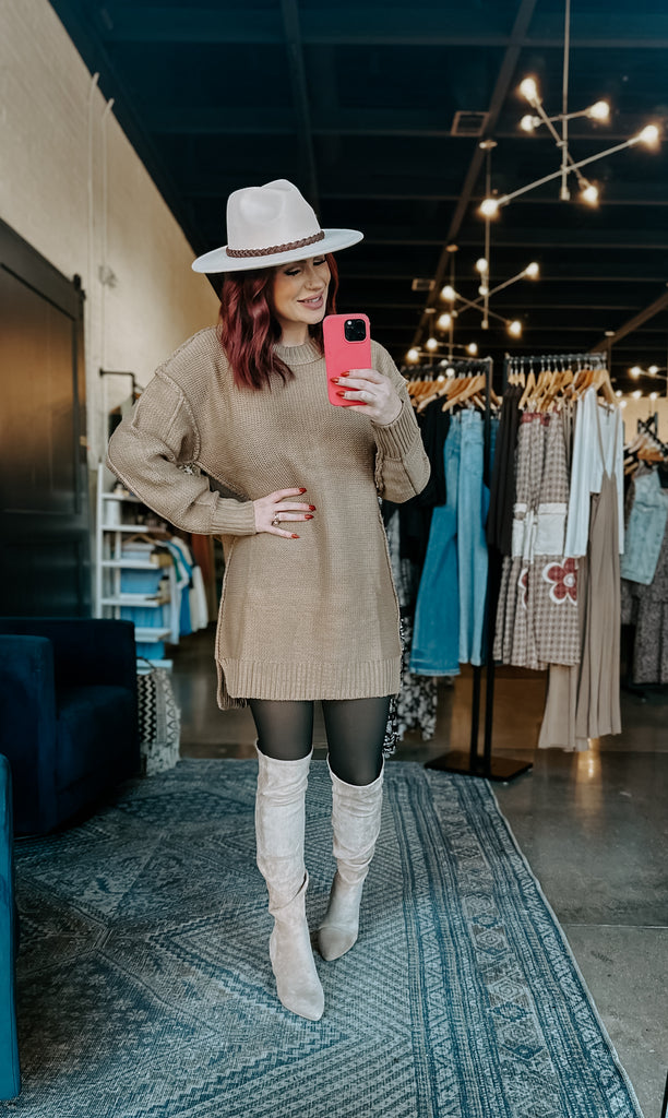 Chunky Sweater Dress