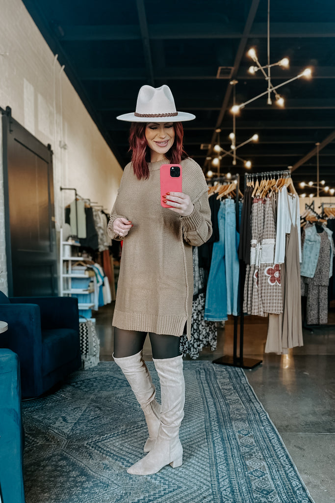 Chunky Sweater Dress