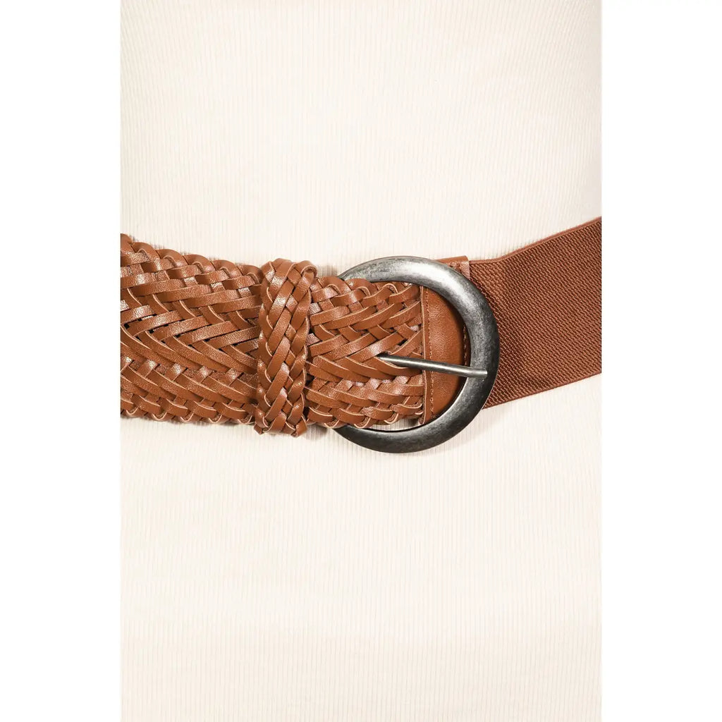 Faux Braided Belt