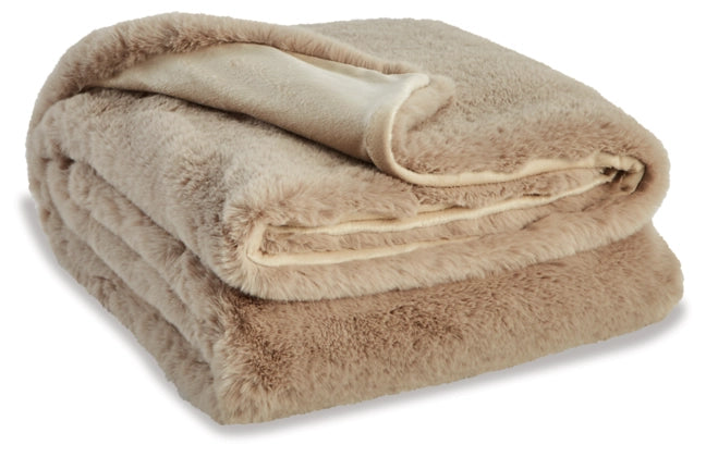 Faux Fur Throw