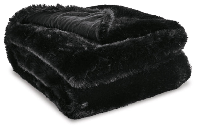 Faux Fur Throw