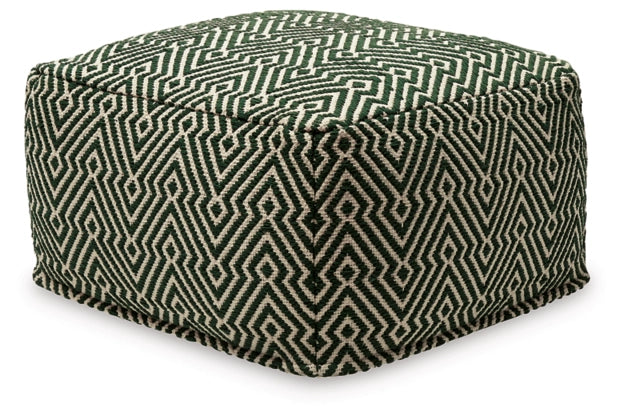 Green Liza Pouf