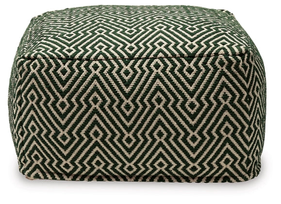 Green Liza Pouf