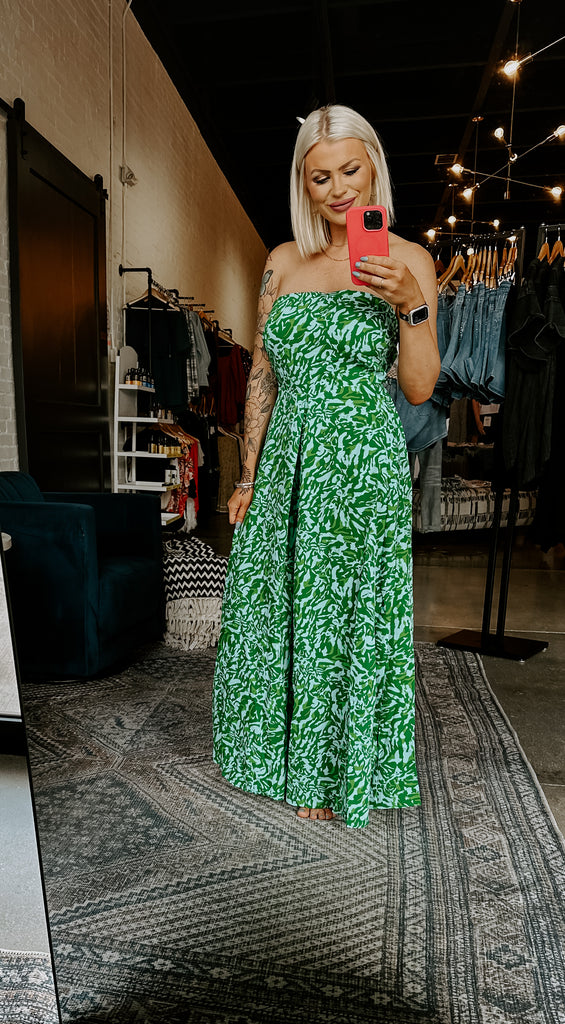 Lilly Green Jumpsuit