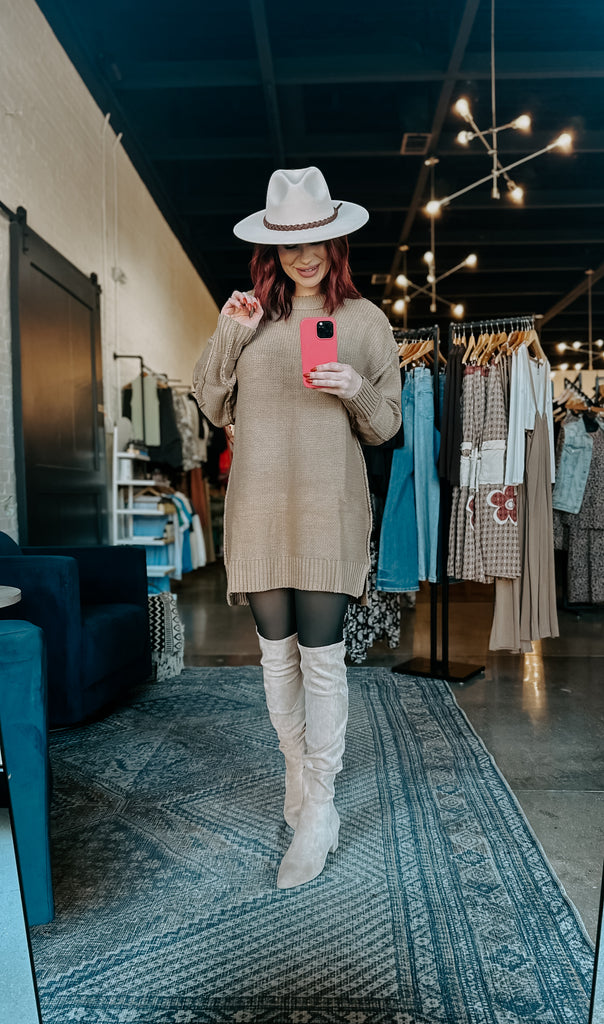 Chunky Sweater Dress