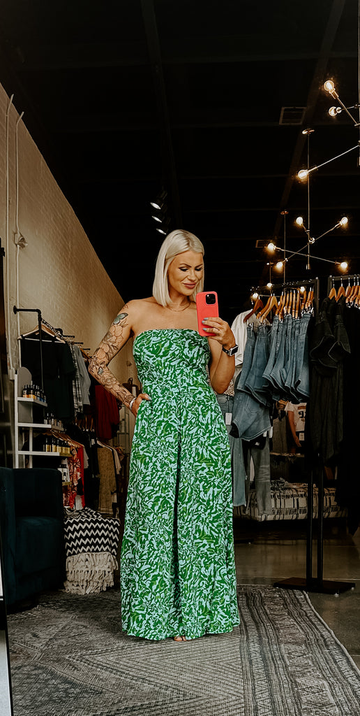 Lilly Green Jumpsuit