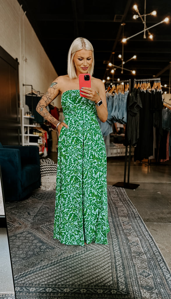 Lilly Green Jumpsuit