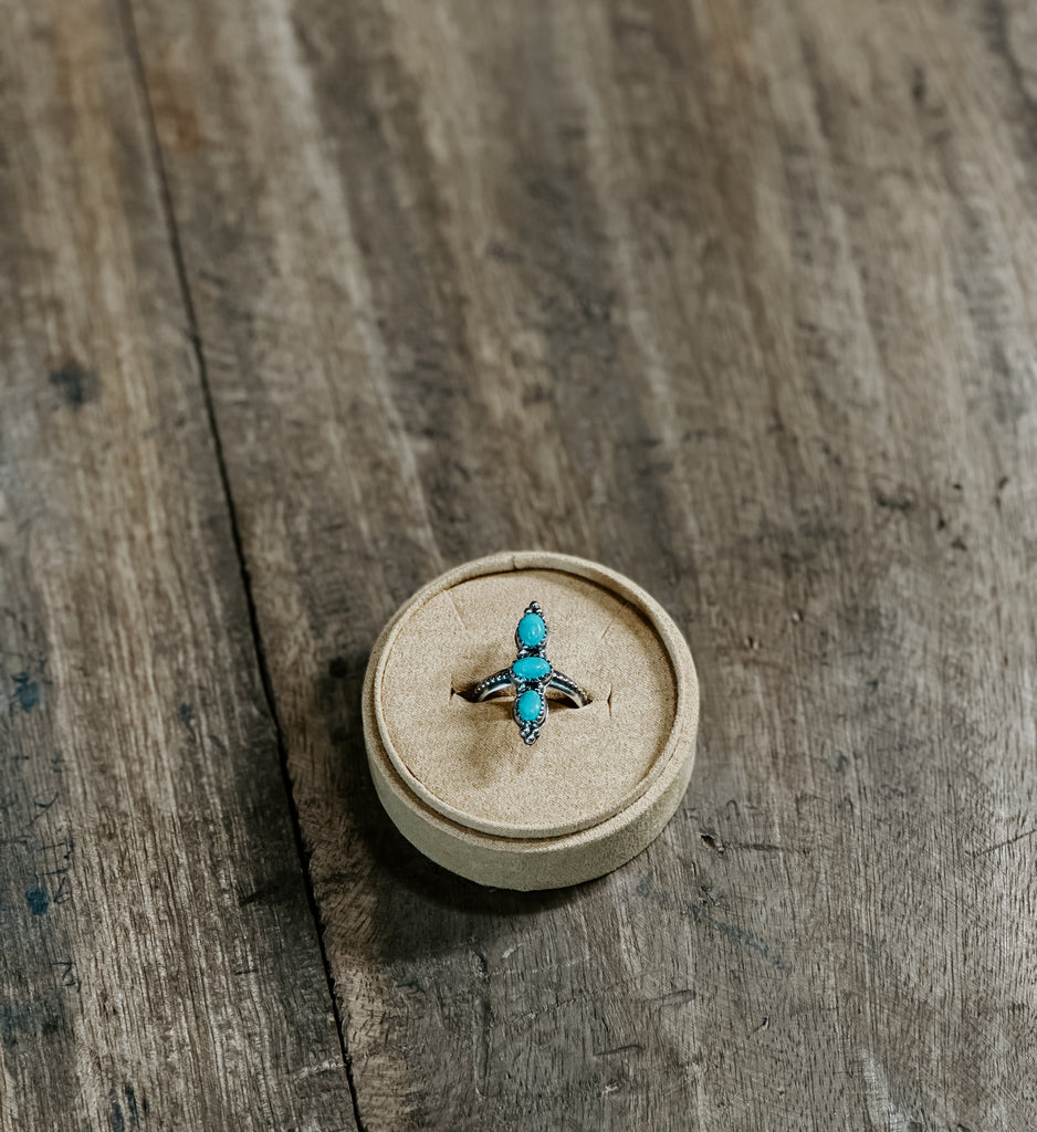 Multi Stone Turquoise Ring