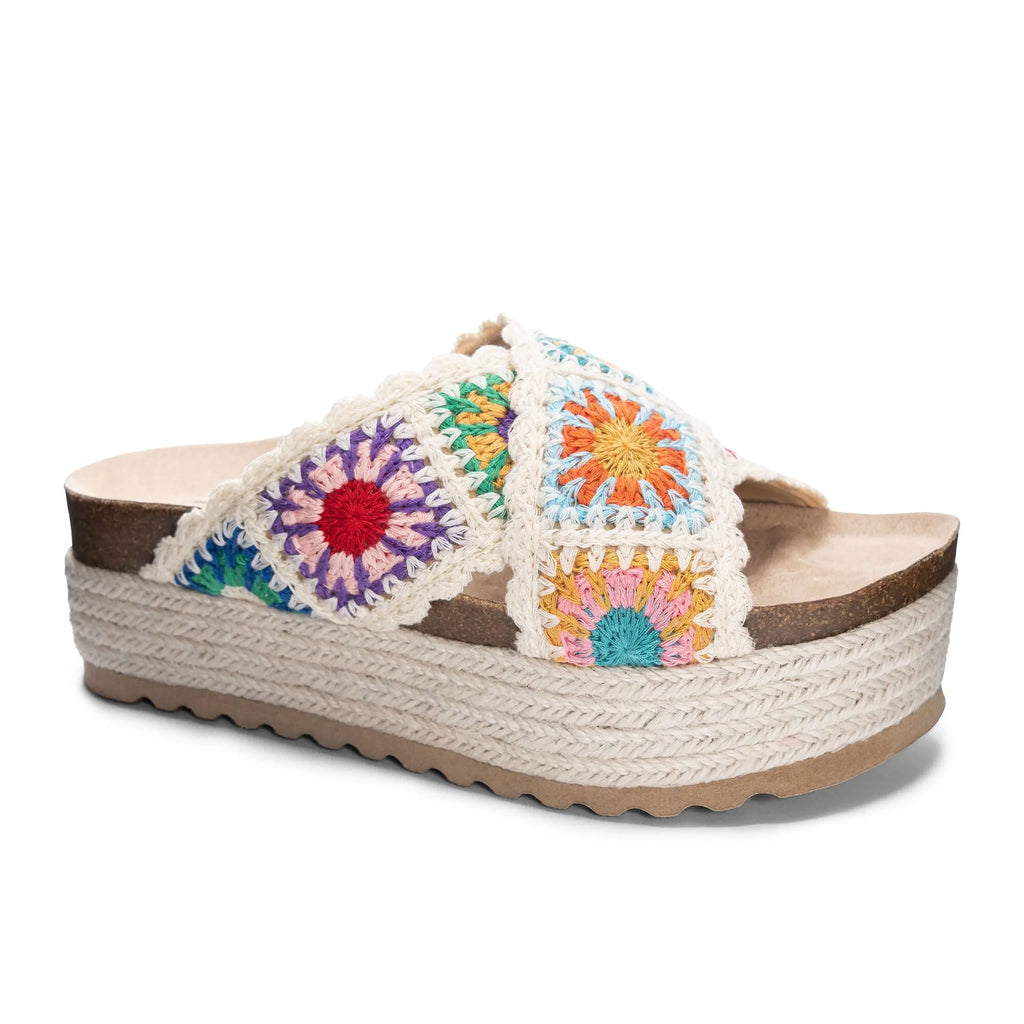 Crochet Platform Sandal