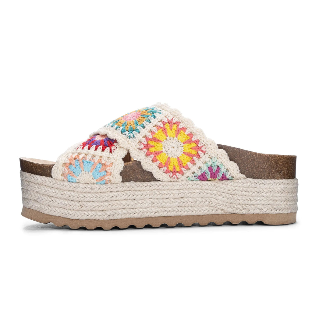 Crochet Platform Sandal