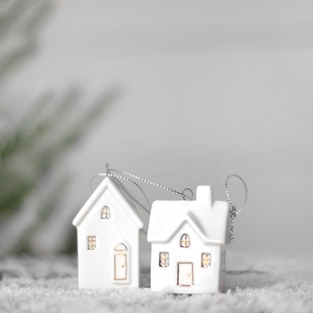 Mini House Ornament