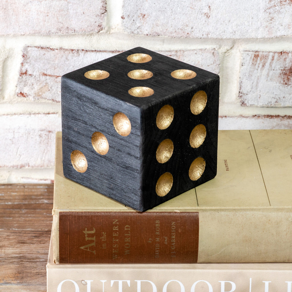 Black Wood Dice