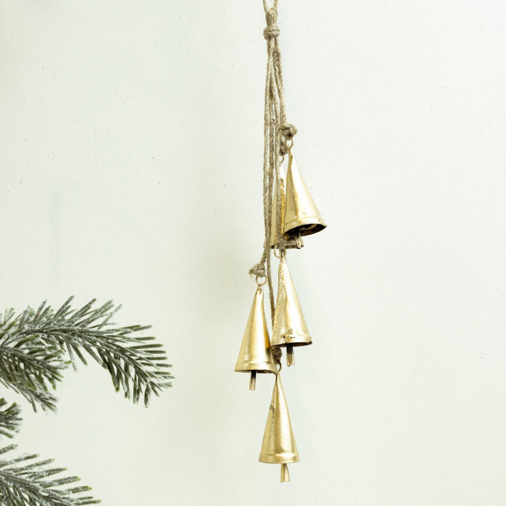 Hanging Gold Bells