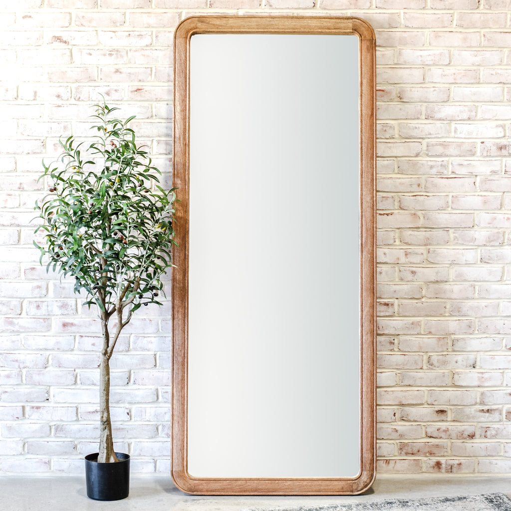 MANGO WOOD MIRROR