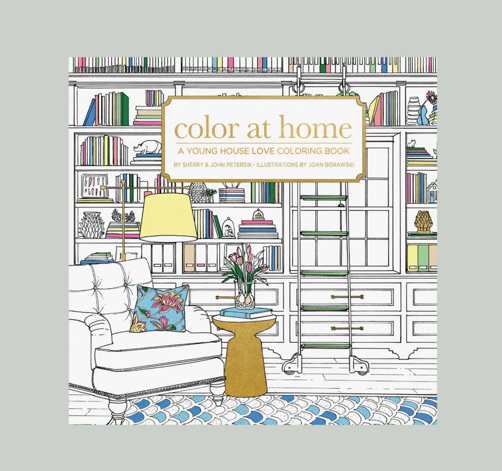 Color at Home: Adult Coloring Book