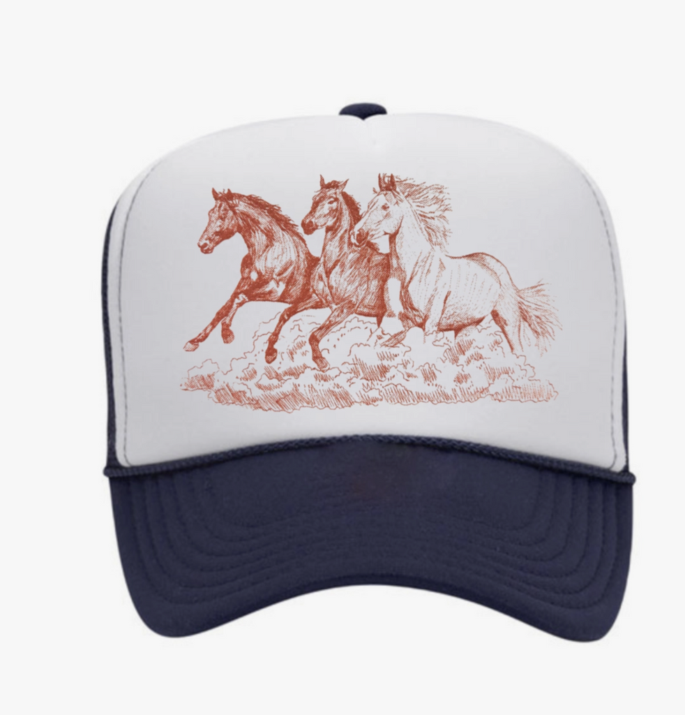 Wild Horses Trucker Hat