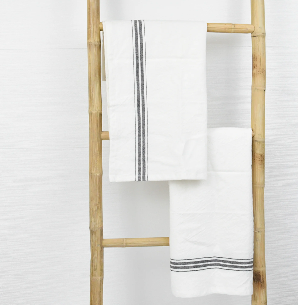 Stripe Linen Tea Towel