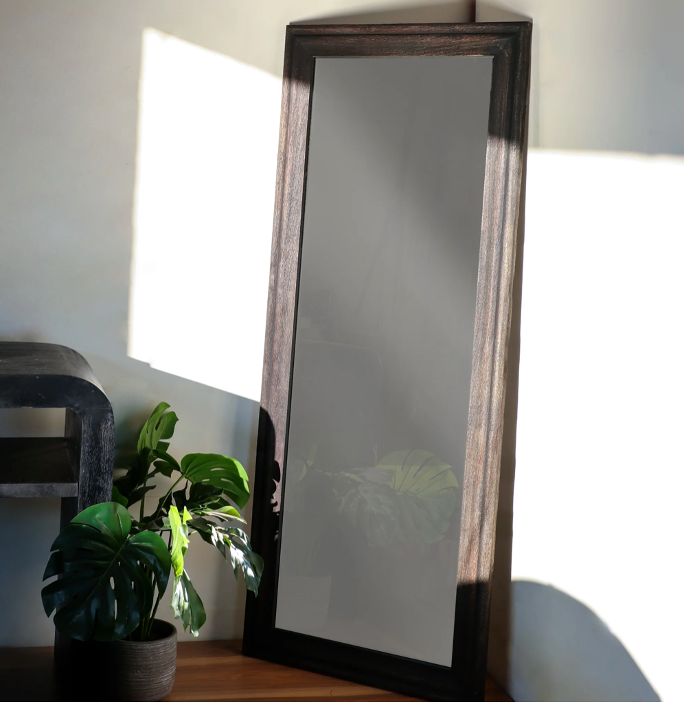 Rectangle Wooden Mirror