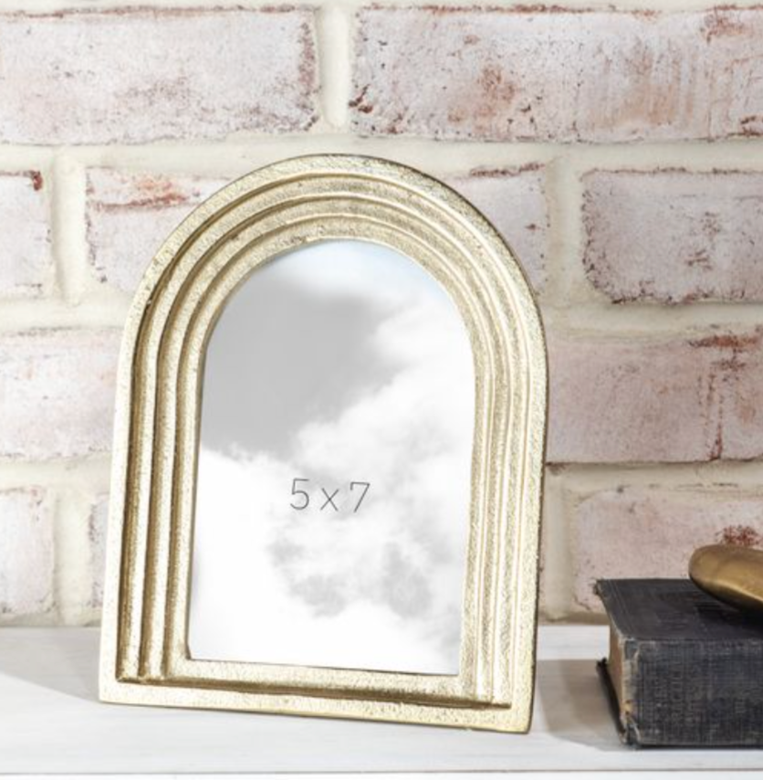 Gold Arch Photo Frame