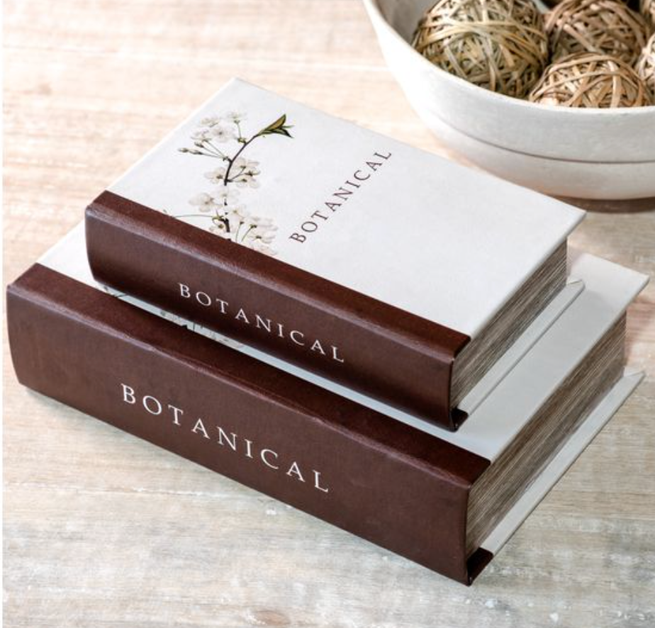 BOTANICAL STORAGE BOOK