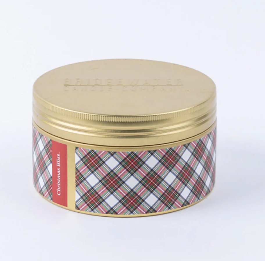 Christmas Bliss Tin Candle