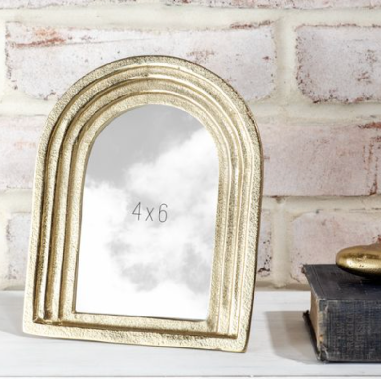 Gold Arch Photo Frame