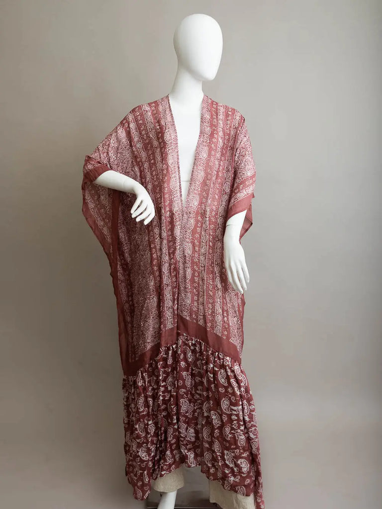 Boho Long Kimono