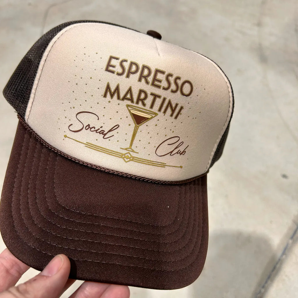 Martini Trucker Hat