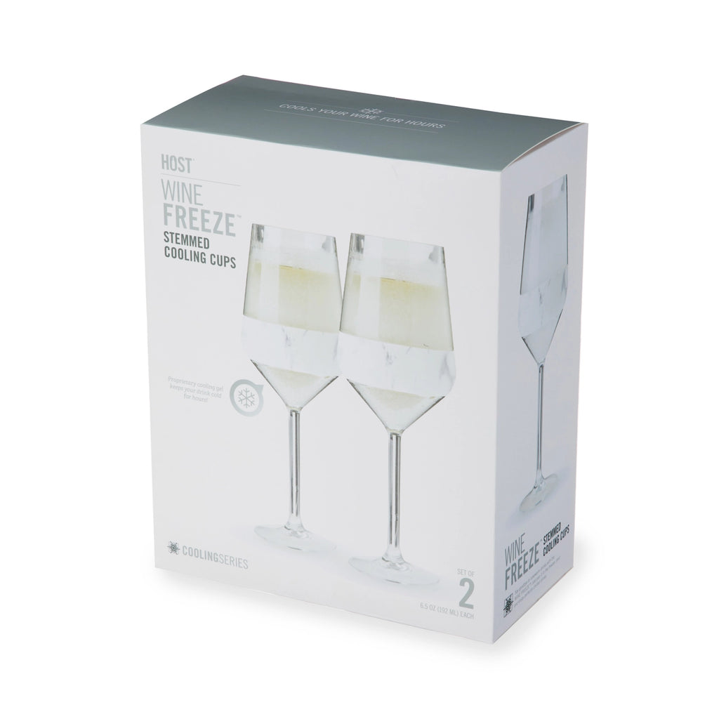 Wine Freeze™ Stemmed Cooling Cups