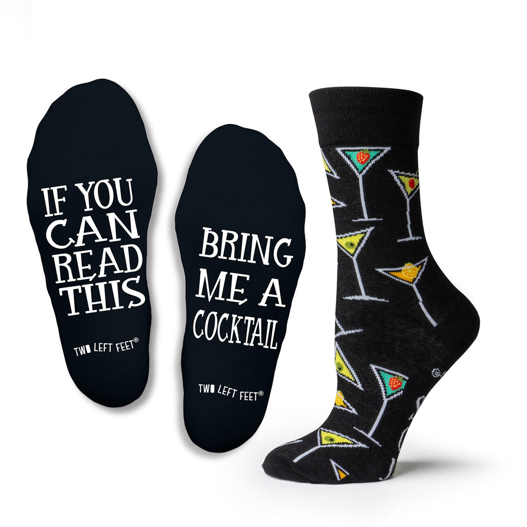 Two Left Feet Word Socks