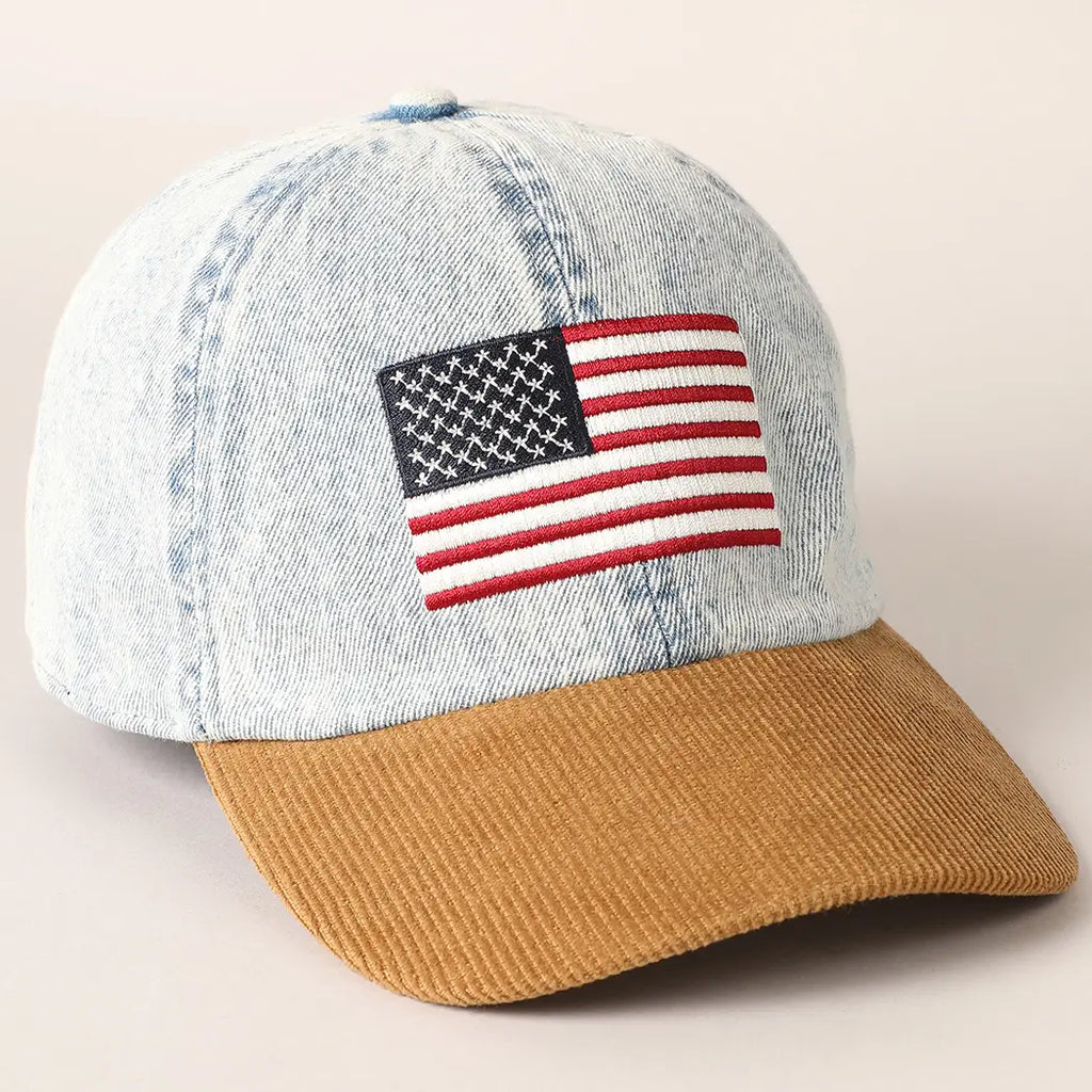 USA Flag Ball Cap