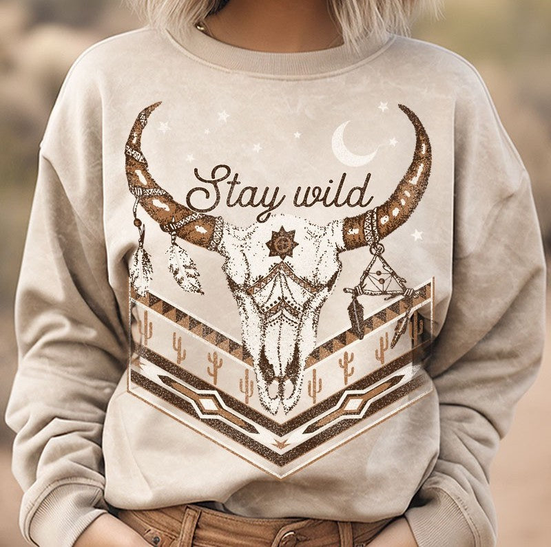 Stay Wild Pullover