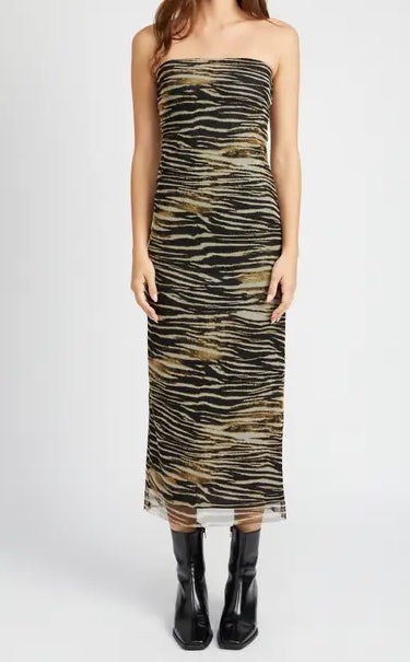 Zebra Tube Dress