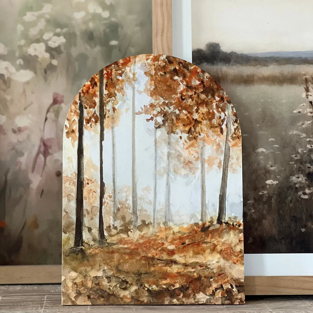 Autumn Arched Board