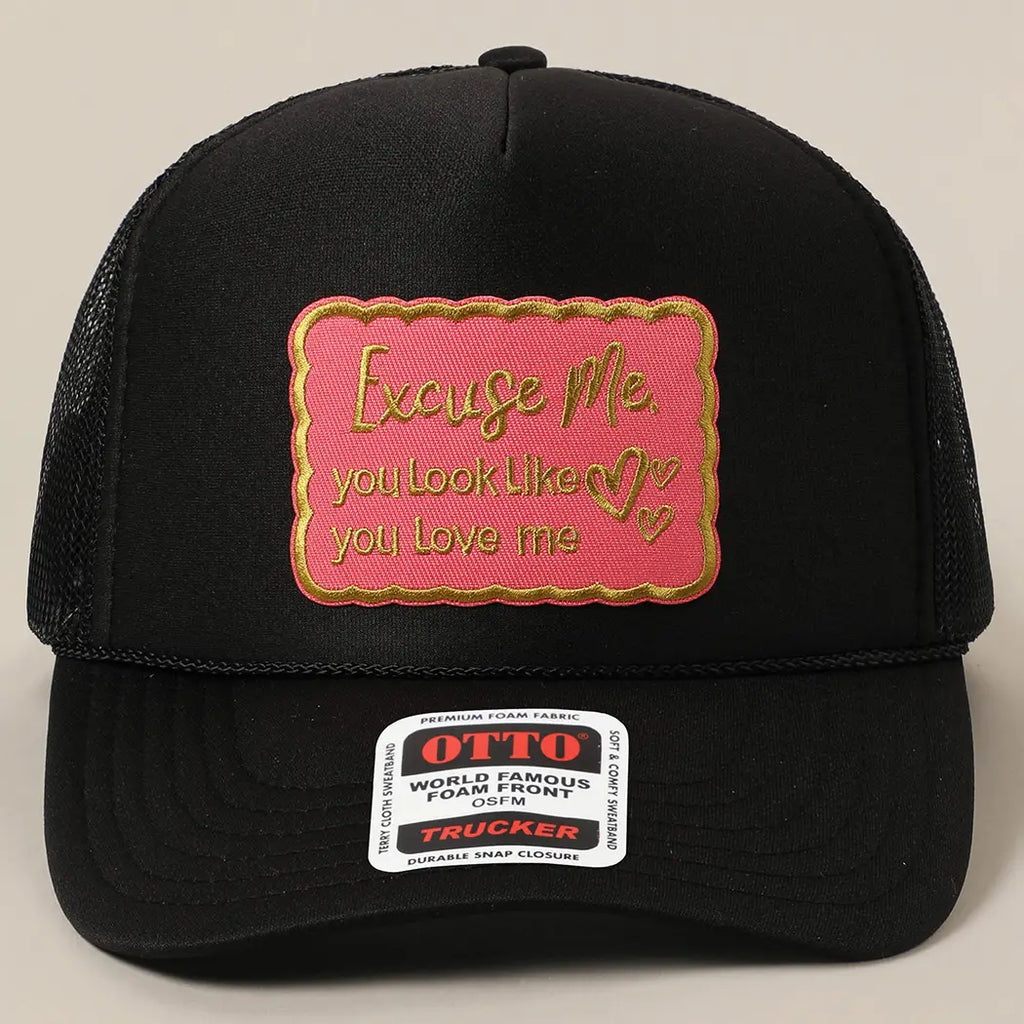 Excuse Me Trucker Hat