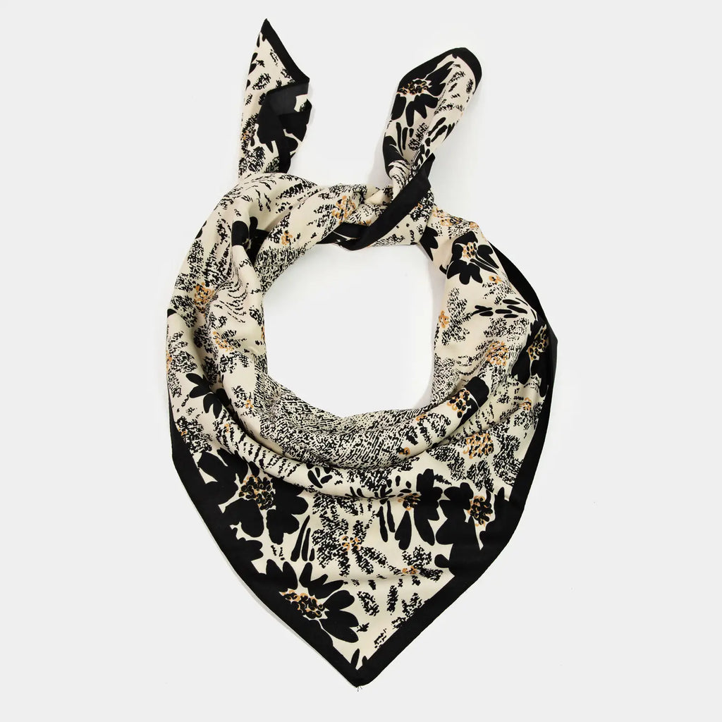 Floral Square Bandana