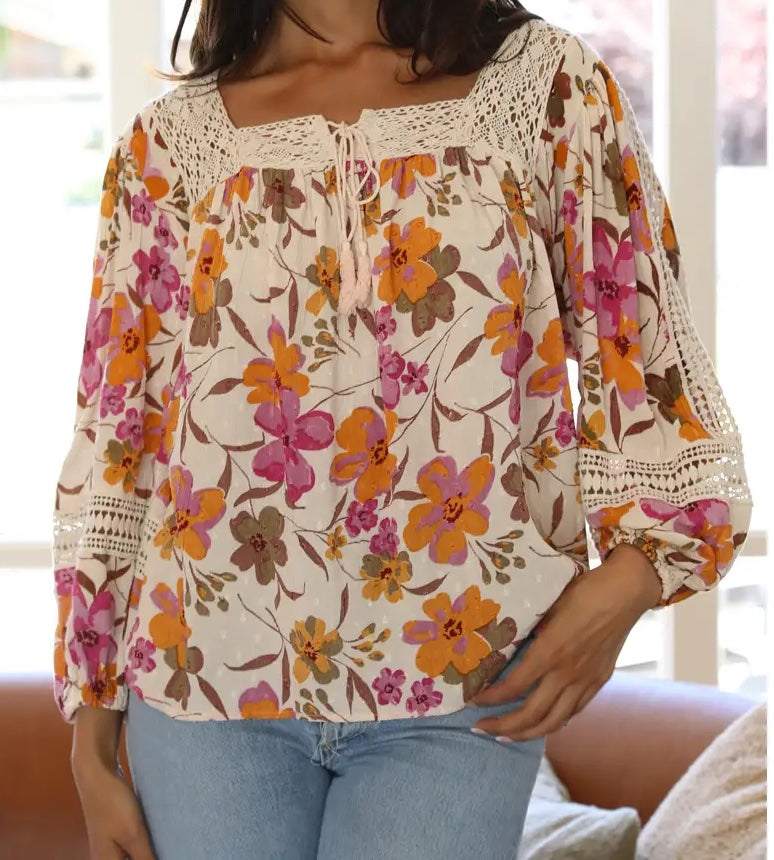 Stacy Floral Blouse