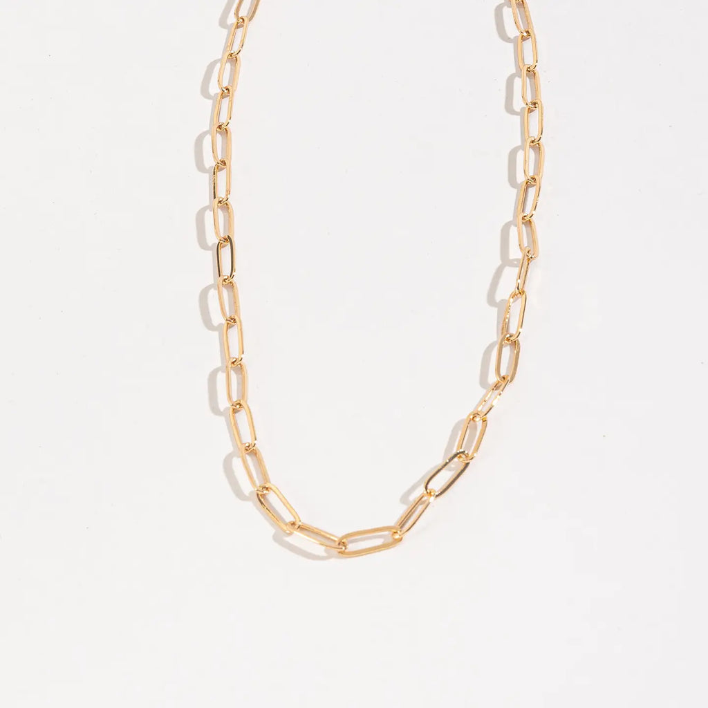 Layer Me Paperclip Necklace