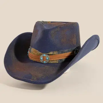 Rustic Patch Cowboy Hat