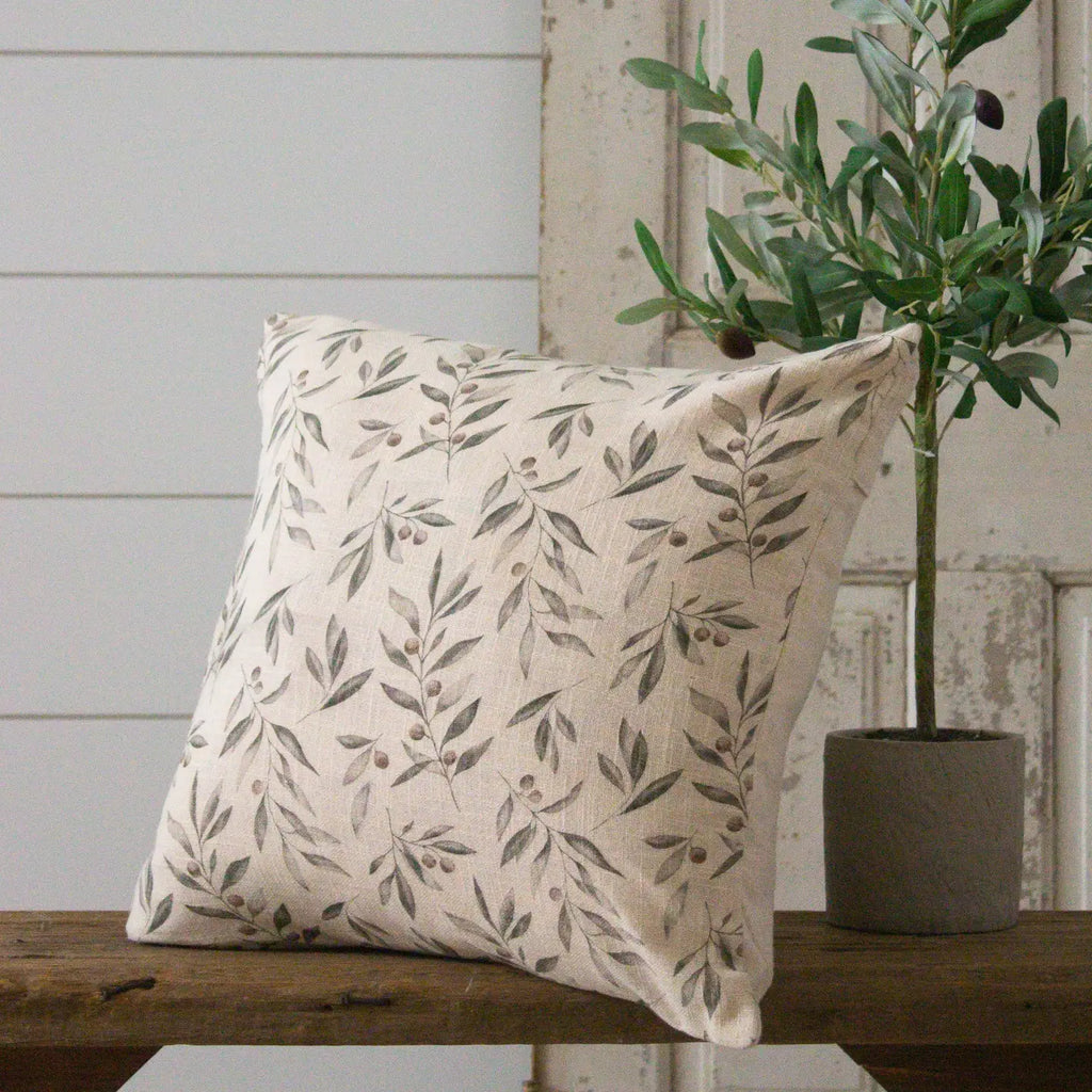 Olive Love Pillow