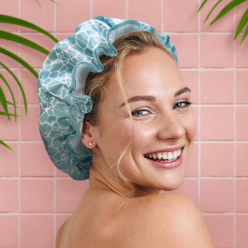 Lemon Lavender Shower Cap