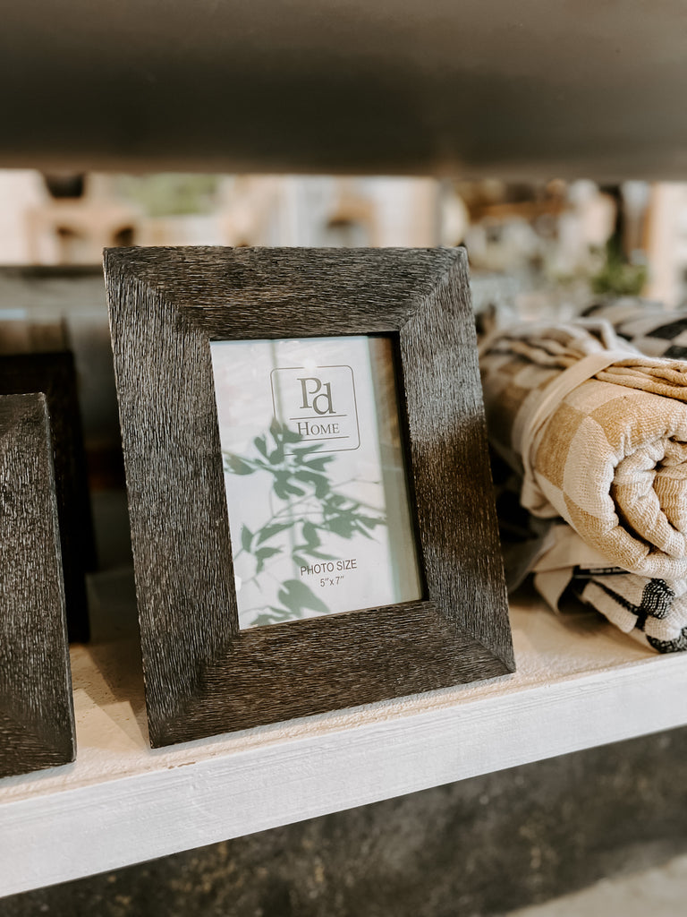 Dark Stained Photo Frame