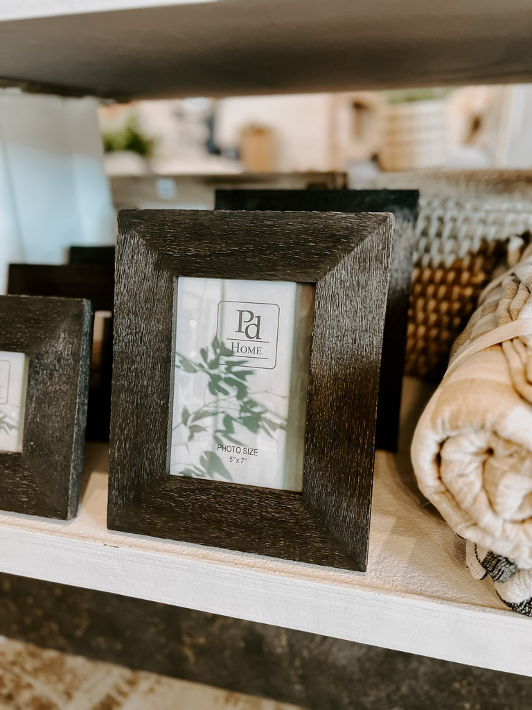 Dark Stained Photo Frame